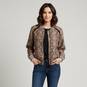 Saltwater LUXE Bomber Jacket | Size Small
